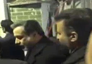 حضور عراقچی در حسینیه جماران + فیلم
