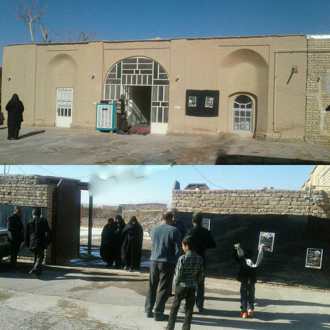 منزل پدری آیت الله هاشمی رفسنجانی +تصویر