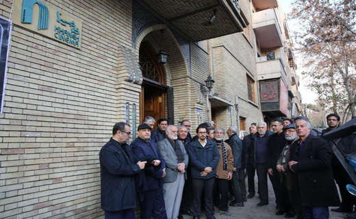 حضور ایوبی و سینماگران در مراسم تشییع پیکر آیت الله هاشمی رفسنجانی
