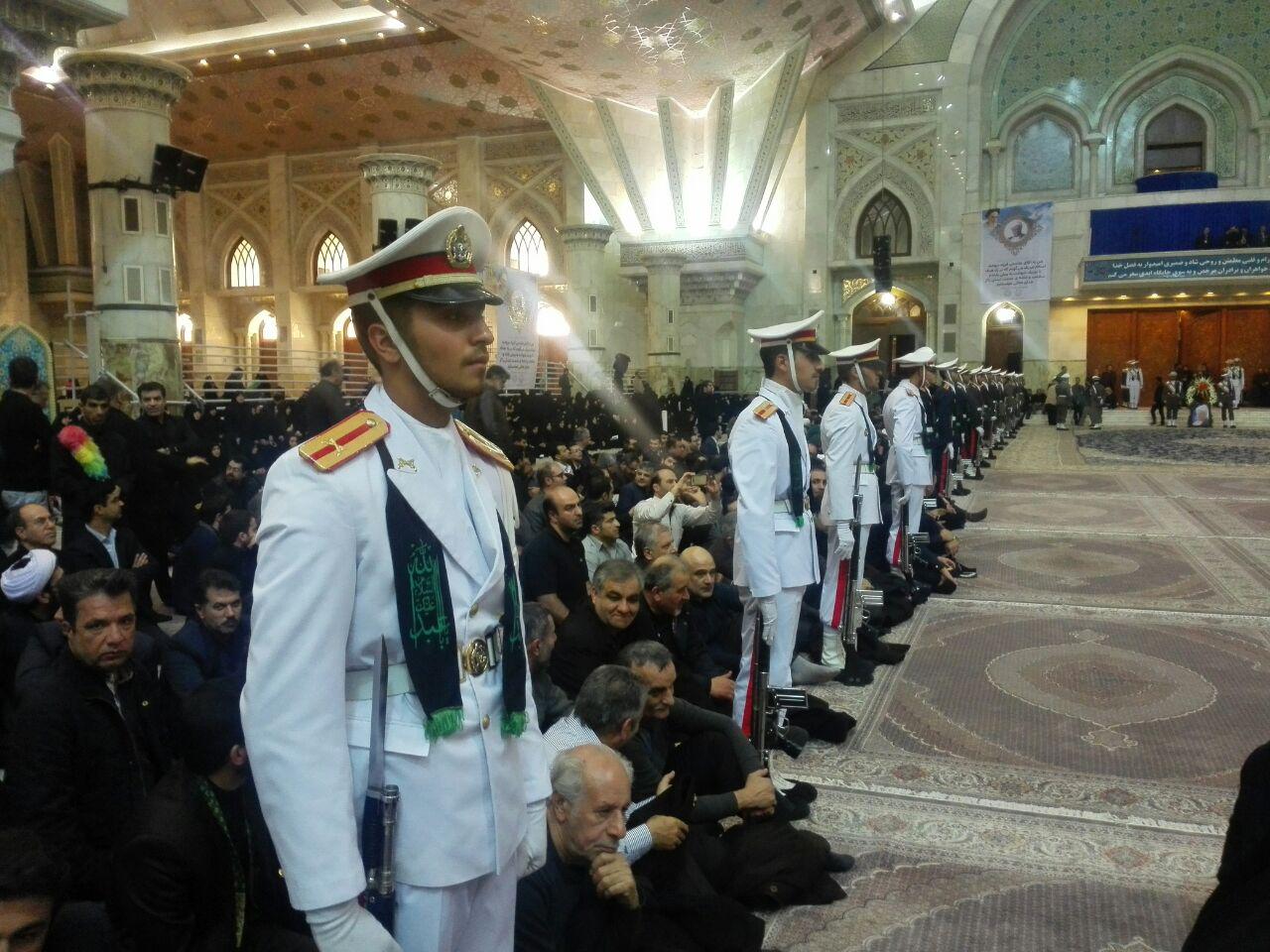 مراسم تشییع و تدفین پیکر آیت الله هاشمی رفسنجانی در حرم امام راحل آغاز شد