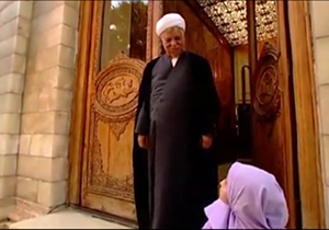 توصیه آیت&zwnj;الله رفسنجانی به دختر دانش آموز + فیلم