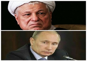 پوتین درگذشت آیت الله هاشمی رفسنجانی را تسلیت گفت