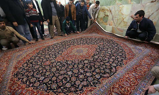 رونمایی از ضریح مطهر علوی و مفروش شدن داخل حرم امیرالمومنین(ع)+ تصاویر