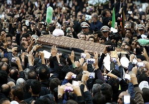 مراسم تشییع آیت‌الله هاشمی رفسنجانی نشان دهنده وحدت و انسجام ملت ایران است