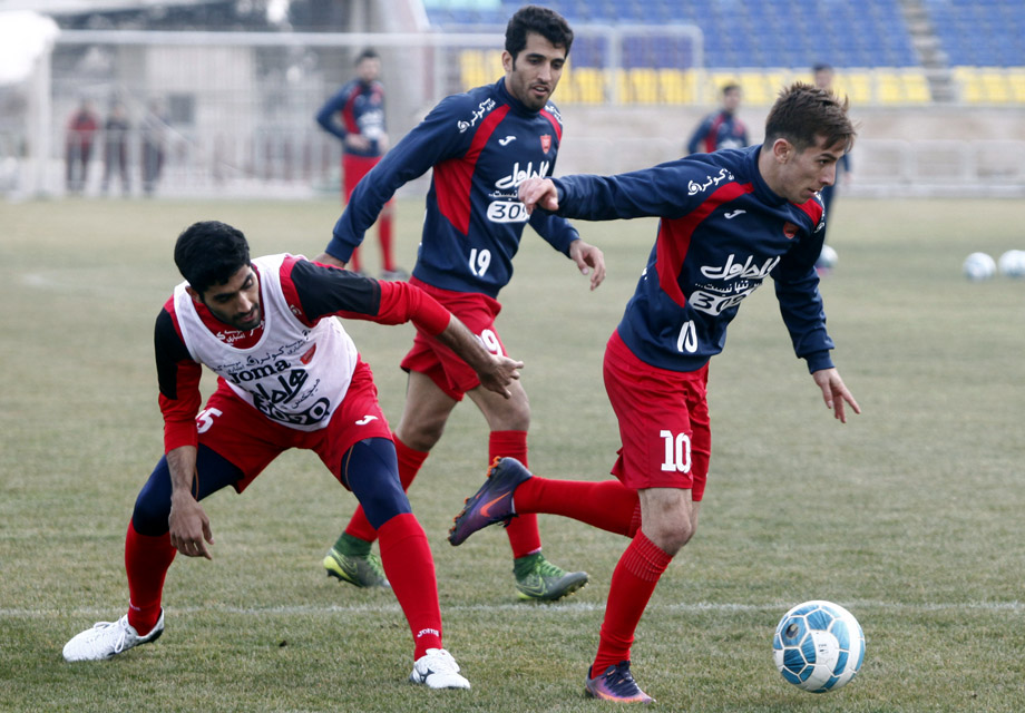تمرین چهارشنبه پرسپولیس برگزار شد