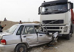 کاهش تصادفات درون شهری منجر به فوت