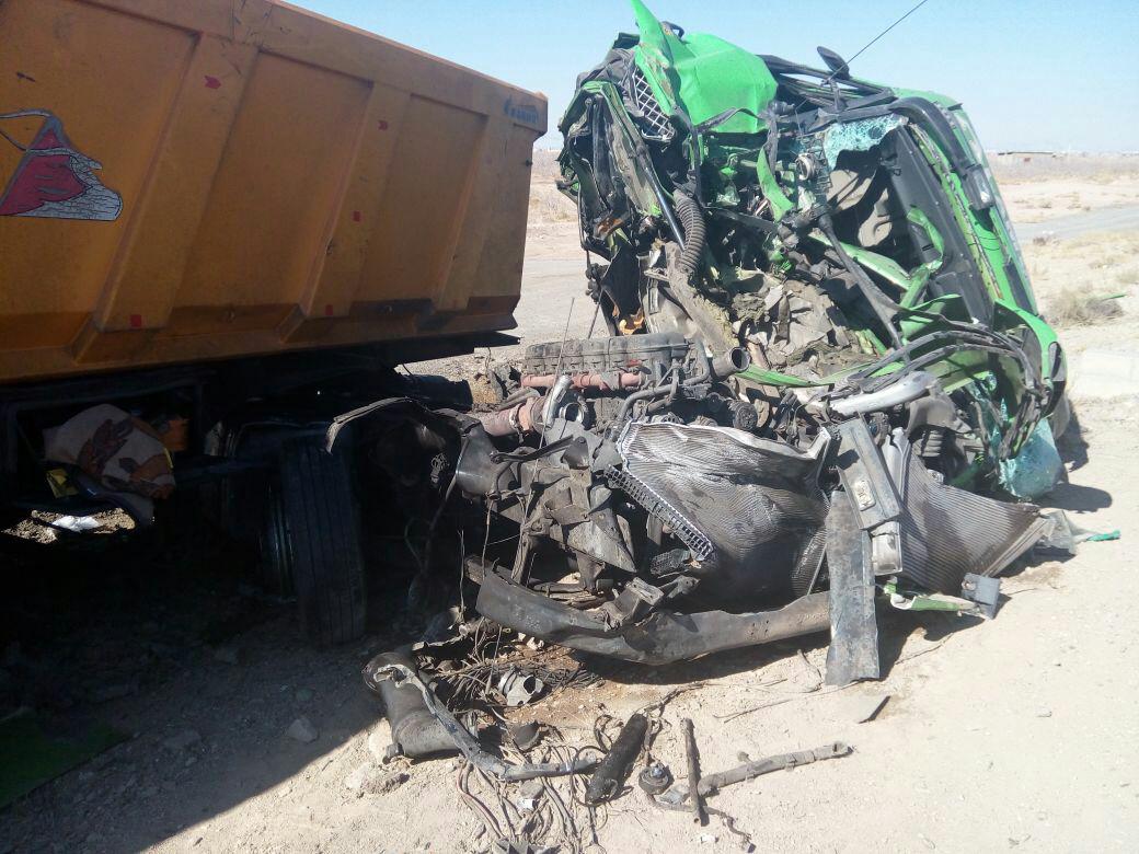 نجات معجزه آسای راننده اسکانیا