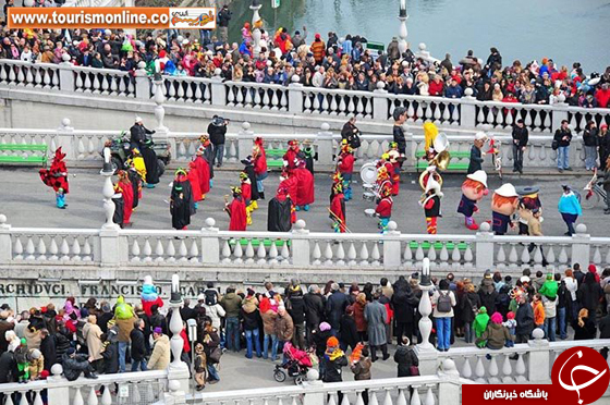 شادترین و زیباترین زمستانِ جهان، در قلبِ اروپا +تصاویر