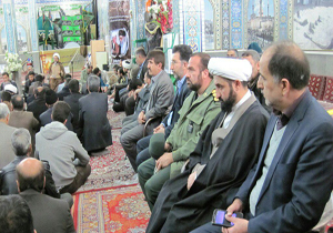 مراسم ترحیم آیت الله هاشمی رفسنجانی در سامان