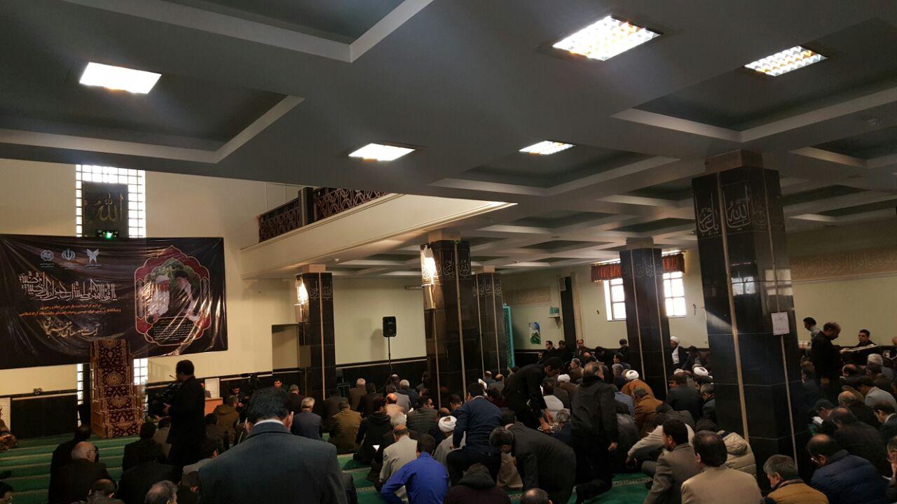 مراسم گراميداشت مرحوم آیت الله هاشمی رفسنجانی در دانشگاه آزاد مشهد