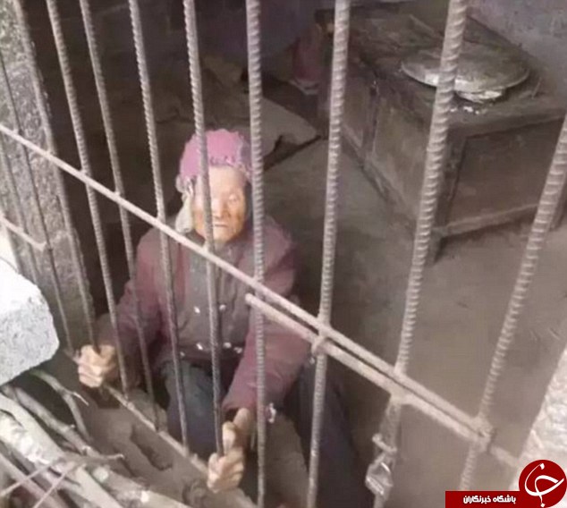 رفتار ظالمانه پسر و عروس با مادرِ پیر +تصاویر