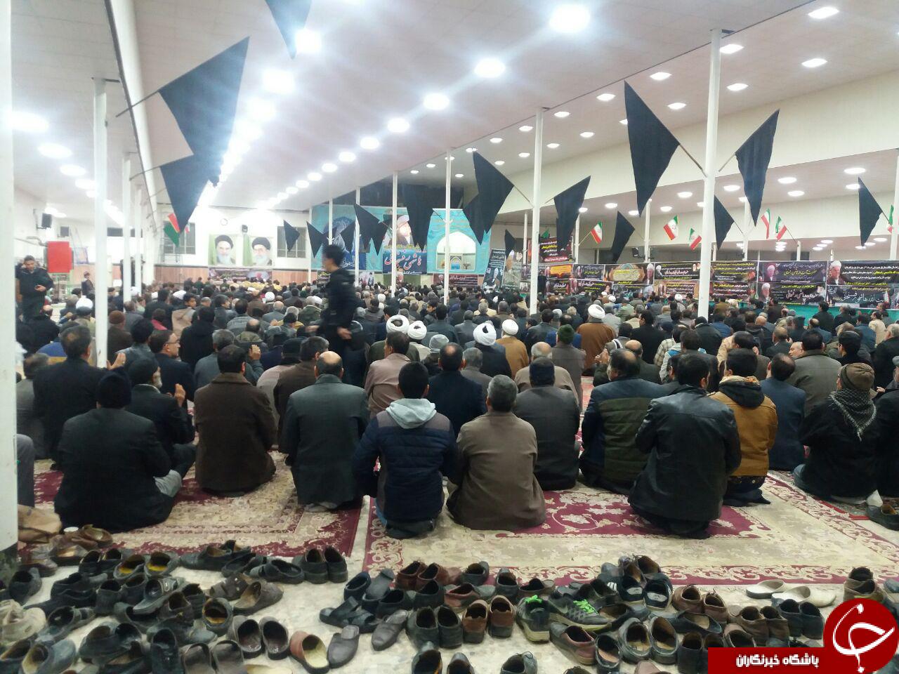 مراسم بزرگداشت ارتحال آیت الله هاشمی رفسنجانی در آران و بیدگل + تصاویر
