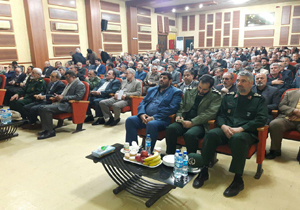 تجمع بزرگ فرماندهان دفاع مقدس استان های گیلان ، مازندران و گلستان