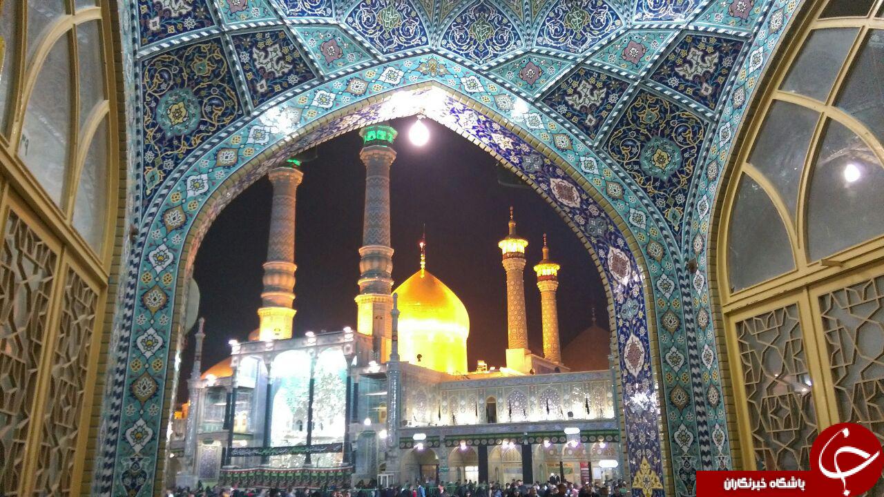 نمایی زیبا از حرم حضرت معصومه (س)+ تصاویر