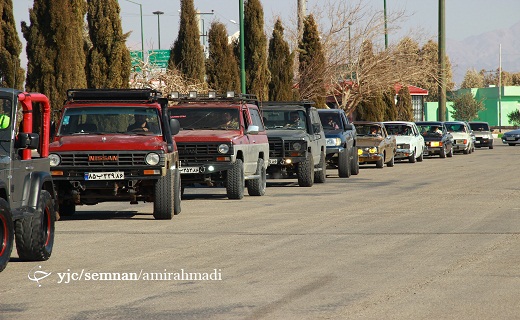 فراخوان اتومبیل&zwnj;های کلاسیک، آفرود و اسپرت در سمنان برگزار شد.