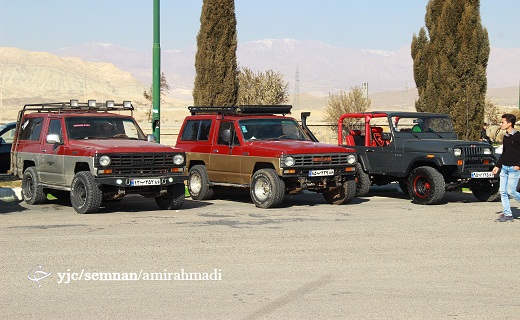 فراخوان اتومبیل&zwnj;های کلاسیک، آفرود و اسپرت در سمنان برگزار شد.