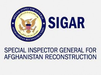 گزارش سیگار از تسلط حکومت وحدت ملی بر خاک افغانستان