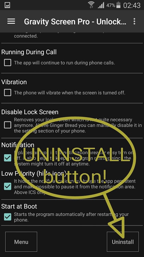 دانلود Gravity Screen Pro &ndash; On/Off برای اندروید / روشن و خاموش شدن صفحه گوشی به طور خودکار