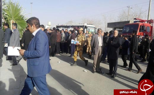 برگزاری مراسم ارتحال با حضور خانواده آیت الله هاشمی رفسنجانی در کرمان+تصاویر