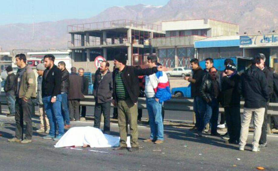 فوت عابر پیاده در تصادف محور مرند_ صوفیان