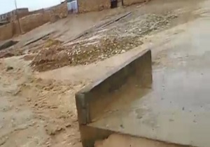 وضعیت نامناسب پل روستای کمره میشنان+ فیلم