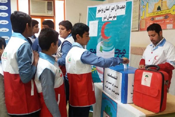 آغاز به کار 153 کانون دانش&zwnj;آموزی هلال&zwnj;احمر