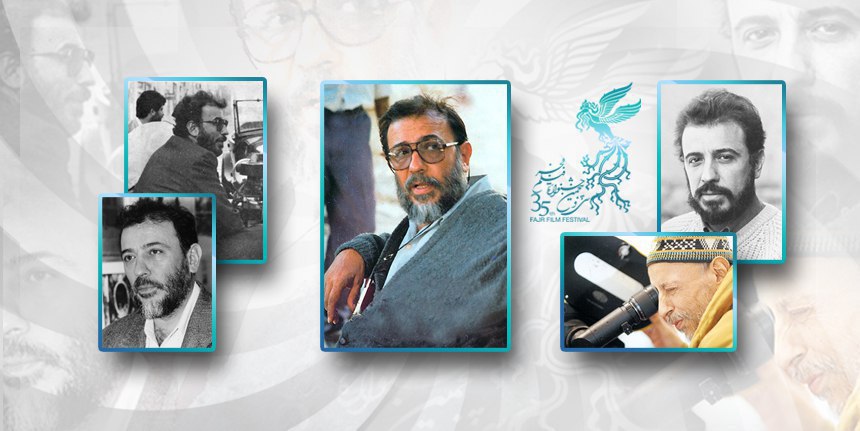 پوستر جشنواره فجر 35 با تصویری از زنده&zwnj;&zwnj;یاد &laquo;علی حاتمی&raquo; رونمایی می&zwnj;شود