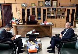 دیدار استاندار اردبیل با مدیرعامل شرکت راه آهن کشور