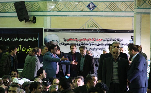 آیین گرامیداشت آیت&zwnj;الله هاشمی رفسنجانی در سمنان برگزارشد + تصاویر