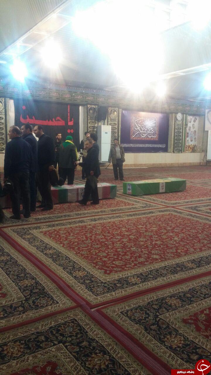 تشییع 3 شهید مدافع حرم در مشهد مقدس + تصاویر