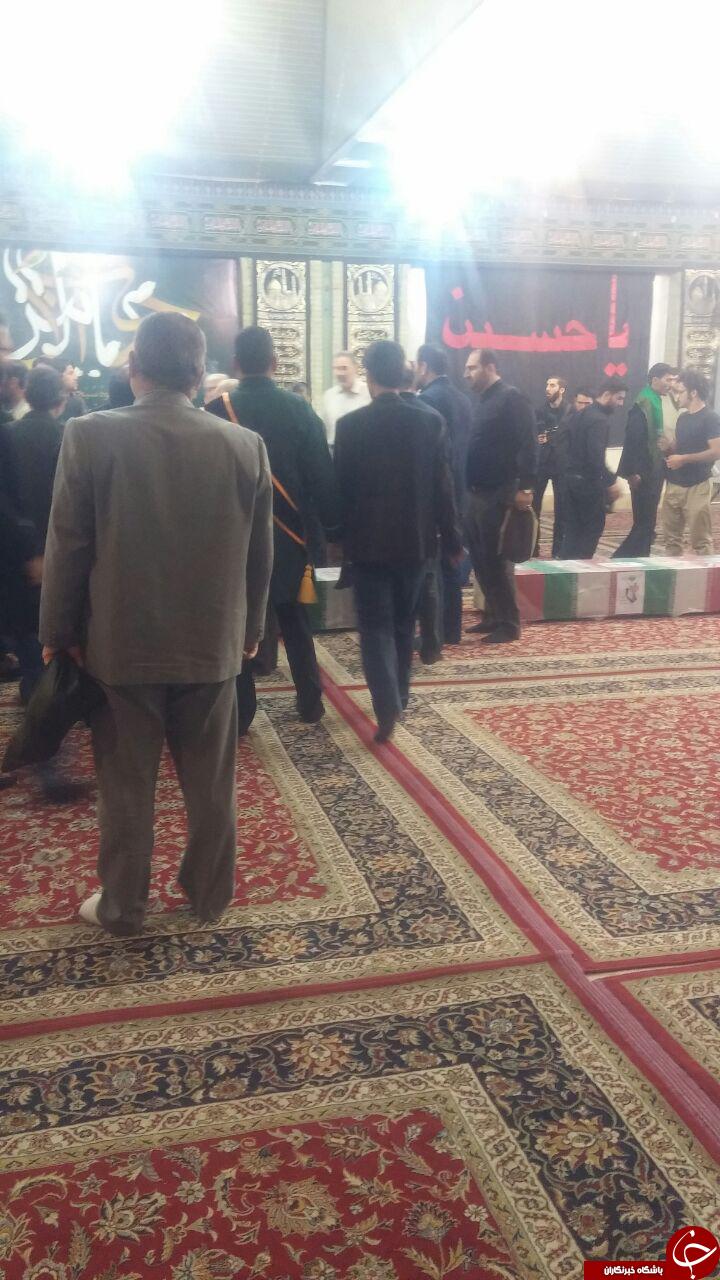 تشییع 3 شهید مدافع حرم در مشهد مقدس + تصاویر