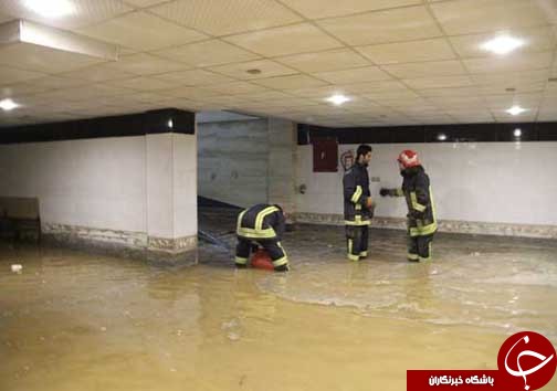 ترکیدگی شاه لوله حادثه ساز شد