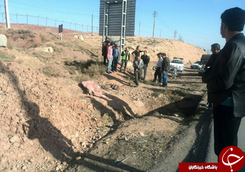 جان باختن راکب در تصادف رانندگی