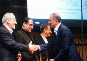کسب رتبه اول پژوهشی در جشنواره رازی