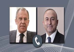 گفتگوی تلفنی وزرای خارجه روسیه و ترکیه درباره مذاکرات آستانه