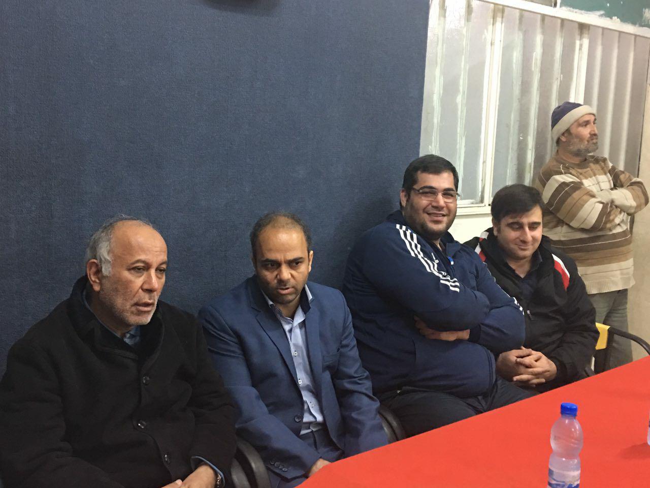 استقبال سرد رئیس اداره ورزش و جوانان شهرری از رئیس فدراسیون جودو و کوراش
