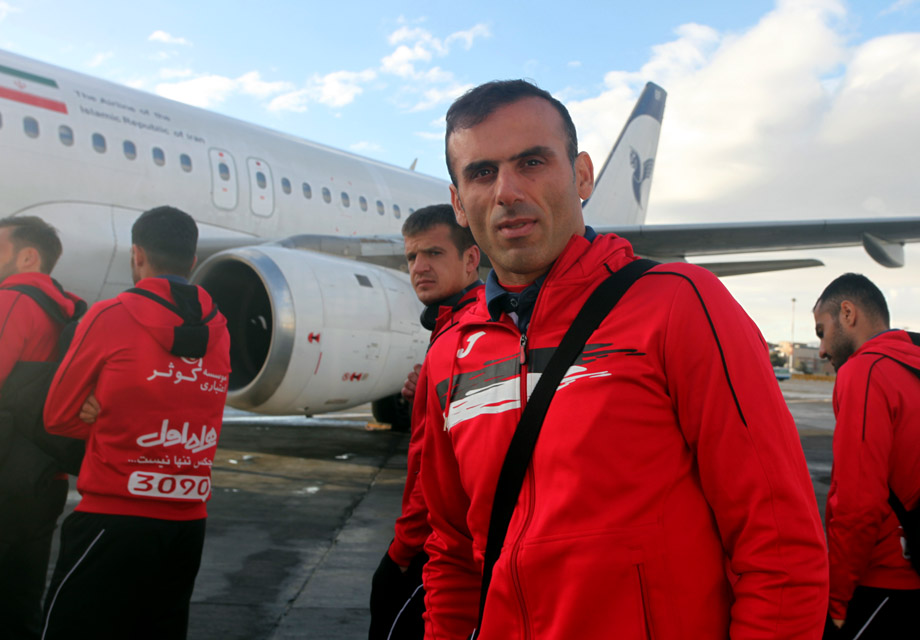 تیم فوتبال پرسپولیس وارد اهواز شد