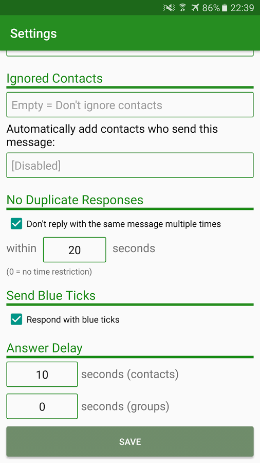 دانلود AutoResponder for WA Pro برای اندروید / نرم افزار  پاسخ دهی خودکار به پیام های واتس اپ