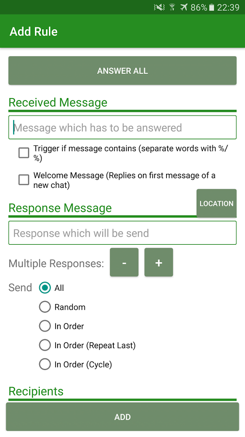 دانلود AutoResponder for WA Pro برای اندروید / نرم افزار  پاسخ دهی خودکار به پیام های واتس اپ