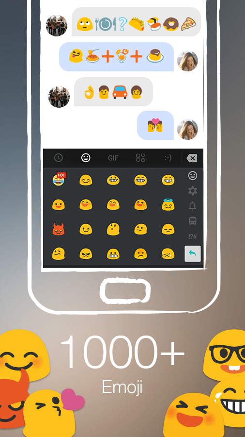 دانلود TouchPal Keyboard برای اندروید و Ios / صفحه کلید حرفه ای برای اندورید