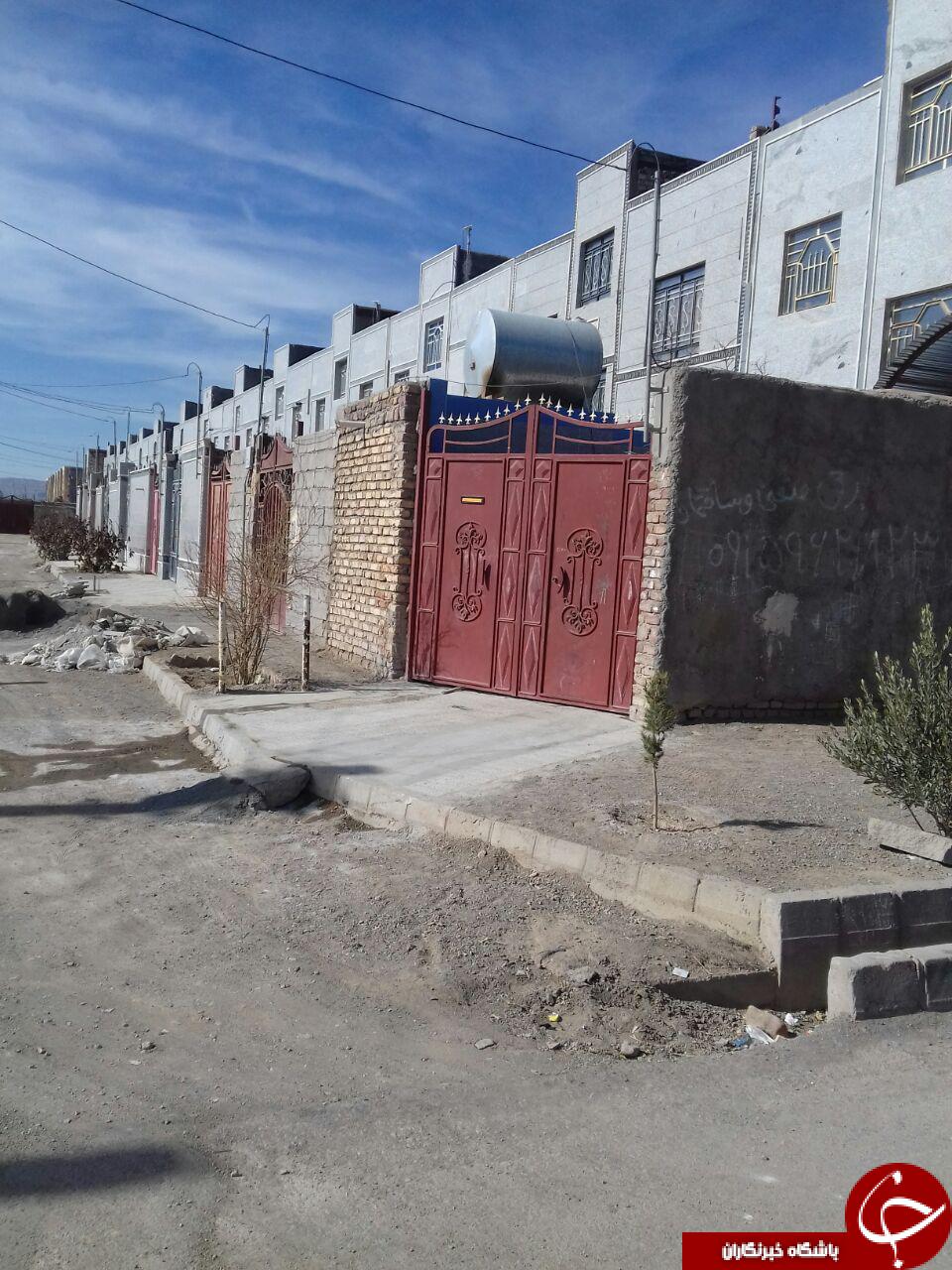 کوچه های بی هویت مسکن مهر نهبندان + تصاویر