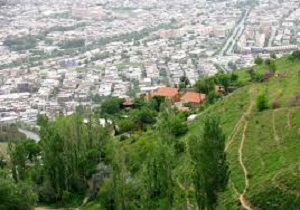 میانگین فضای سبز درکردستان کمتر از 5 متر است