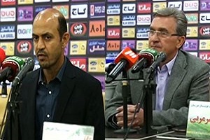 نشست خبری کامل مربیان بعد از بازی  فولاد خوزستان _ پرسپولیس + فیلم