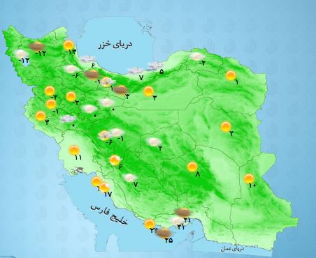 آلایندگی هوا در شهر های بزرگ افزایش می یابد +جدول