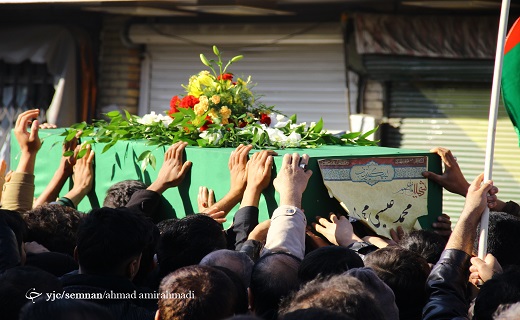 پیکر مطهر شهید محمدعیسی محمدی تشییع شد+تصاویر