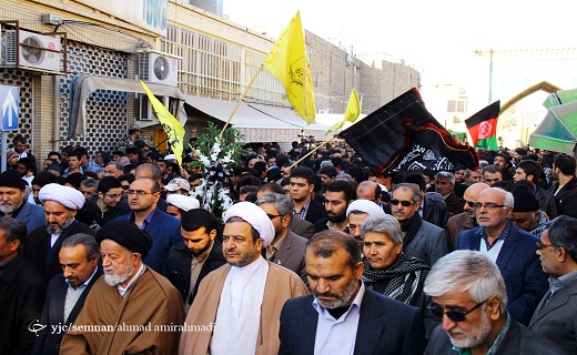 پیکر مطهر شهید محمدعیسی محمدی تشییع شد+تصاویر