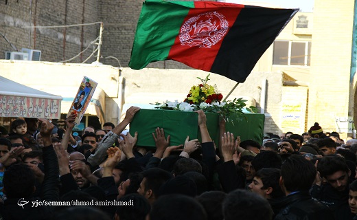 پیکر مطهر شهید محمدعیسی محمدی تشییع شد+تصاویر