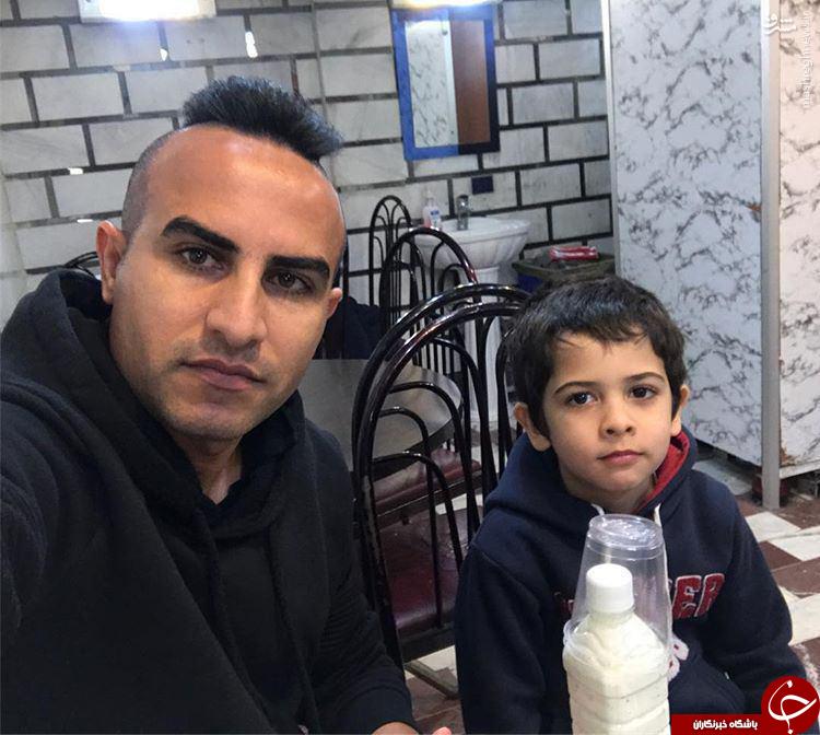 عکس/ مدل موی عجیب حسین کعبی