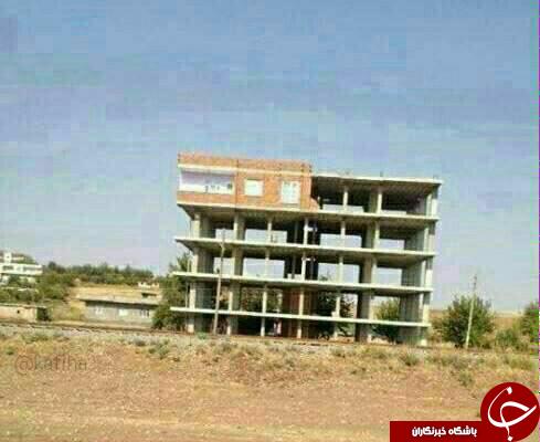 شاید این جالب&zwnj;ترین ساختمانی است که تاکنون دیده&zwnj;اید