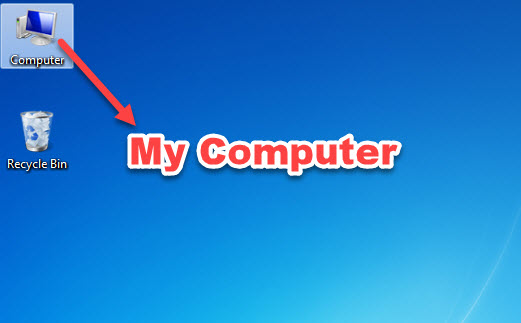 بازگرداندن آیکون  My Computer به دسکتاپ + آموزش تصویری